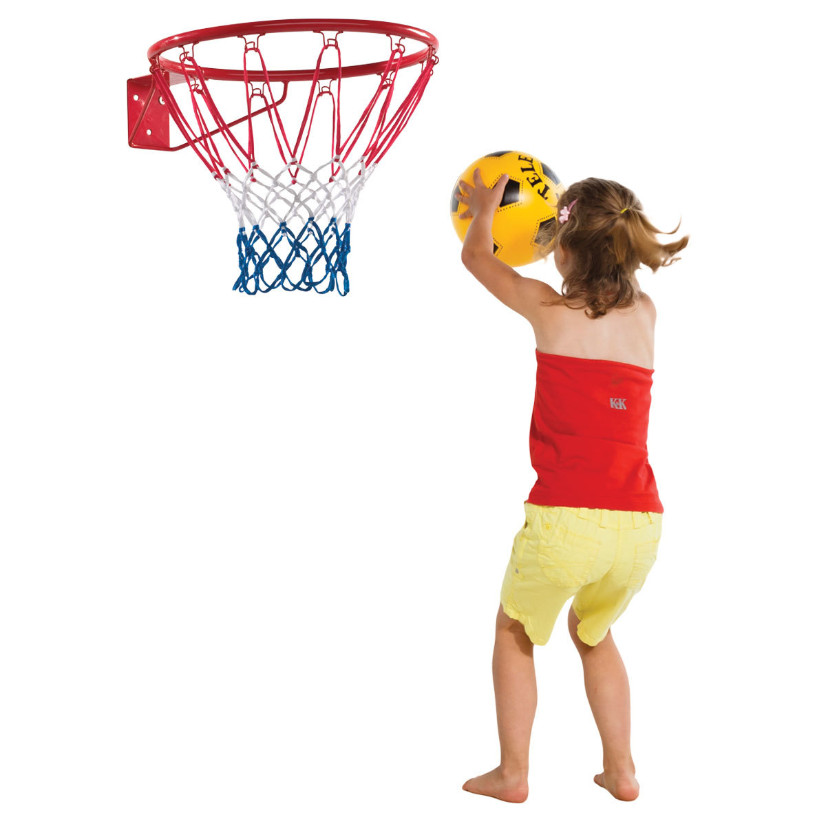 Basketbalring - rood